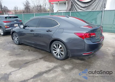 2016 Acura Tlx Tech из США, поврежденный, VIN 19UUB1F56GA011627